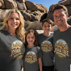 Joshua Tree – Desert Wildlife Badge -  Personalized T-Shirt