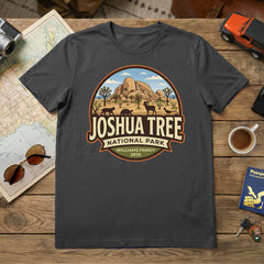 Joshua Tree – Desert Wildlife Badge -  Personalized T-Shirt