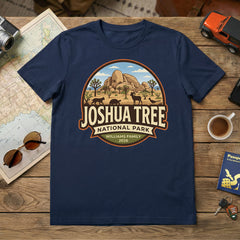Joshua Tree – Desert Wildlife Badge -  Personalized T-Shirt
