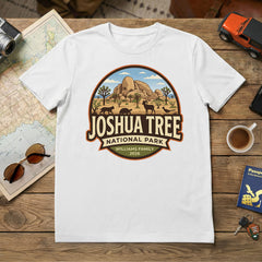 Joshua Tree – Desert Wildlife Badge -  Personalized T-Shirt