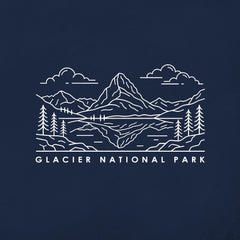 Glacier - Swiftcurrent Sketch T-Shirt