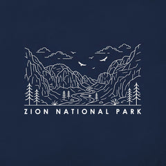 Zion - Canyon Sketch T-Shirt