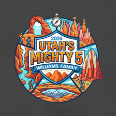 Mighty 5 – Compass Edition - Personalized T-Shirt
