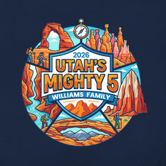 Mighty 5 – Compass Edition - Personalized T-Shirt