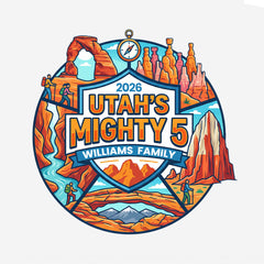 Mighty 5 – Compass Edition - Personalized T-Shirt