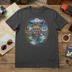 Washington's Wild 3 - Celestial Parks - Personalized T-Shirt
