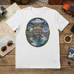 Washington's Wild 3 - Celestial Parks - Personalized T-Shirt