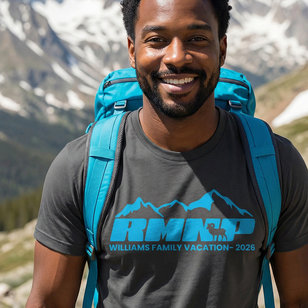 Rocky Mountain – Wild Peaks -  Personalized T-Shirt