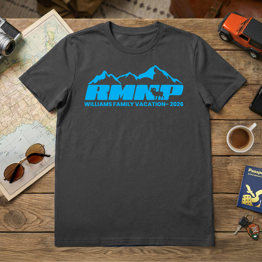 Rocky Mountain – Wild Peaks -  Personalized T-Shirt