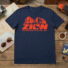 Zion – Wild Peaks Personalized T-Shirt