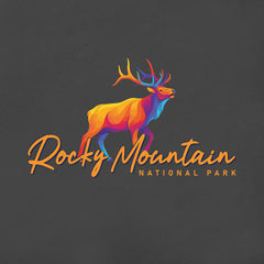 RMNP – Elk Script - T-Shirt