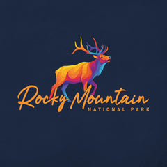 RMNP – Elk Script - T-Shirt
