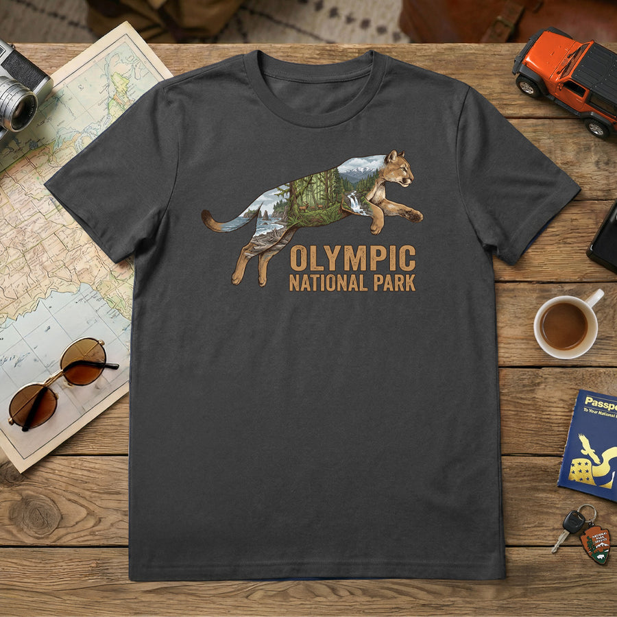 Olympic – Cascade Cougar T-Shirt