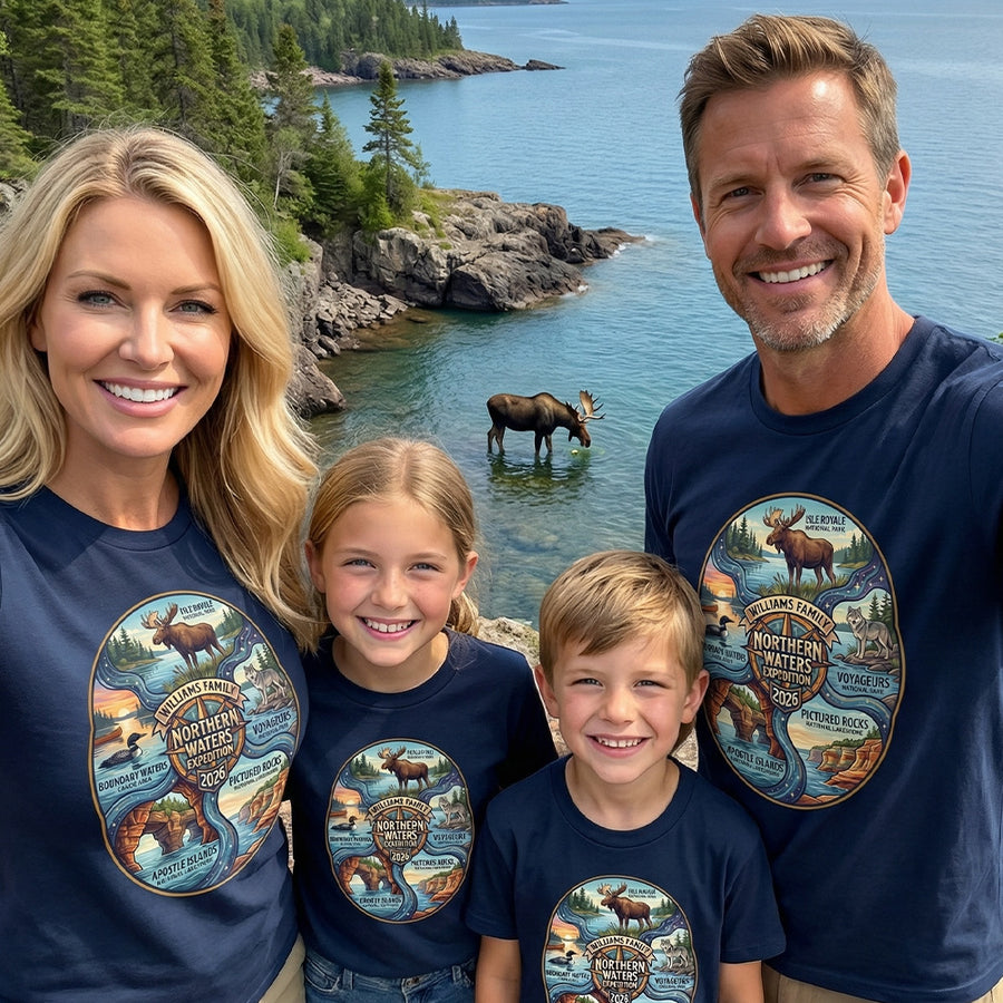 Northern Waters - Big 5 - Personalized T-Shirt