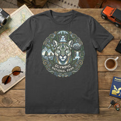 Olympic – Mountain Lion Mandala T-Shirt