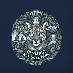 Olympic – Mountain Lion Mandala T-Shirt