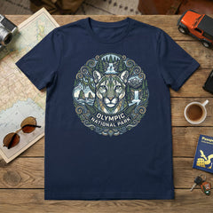 Olympic – Mountain Lion Mandala T-Shirt