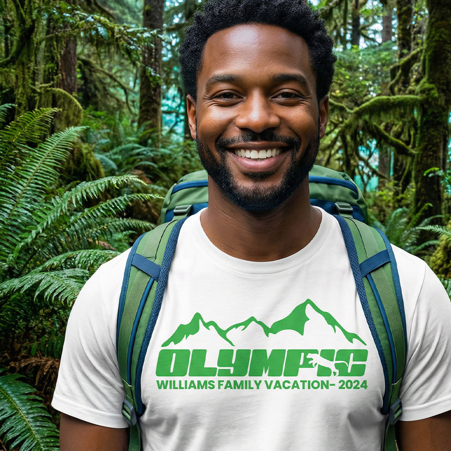 Olympic – Wild Peaks - Personalized T-Shirt