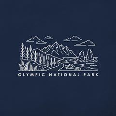 Olympic - Shoreline Sketch T-Shirt