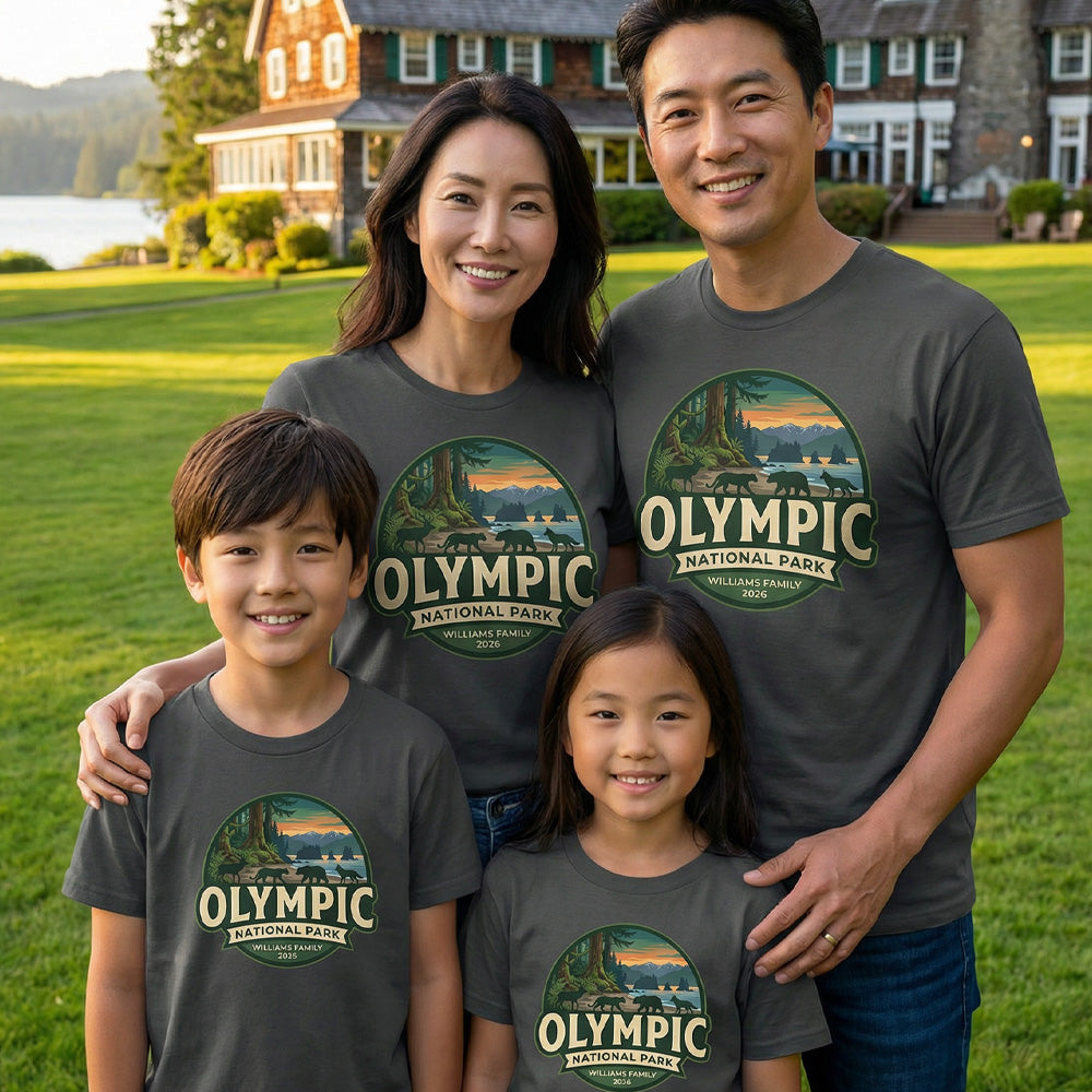 Olympic – Circular Badge - Personalized T-Shirt
