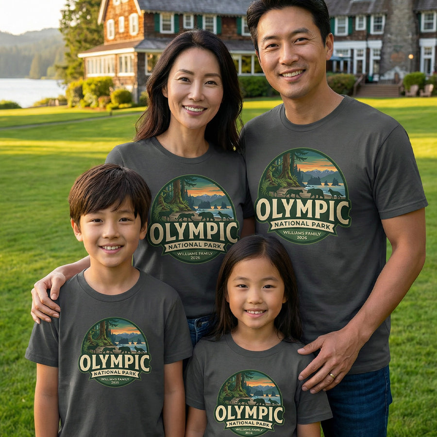 Olympic – Circular Badge - Personalized T-Shirt