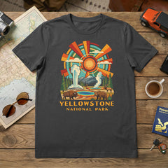 Yellowstone – Radiant Geyser Basin T-Shirt