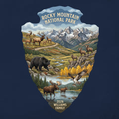 Rocky Mountain – Arrowhead -  Personalized T-Shirt