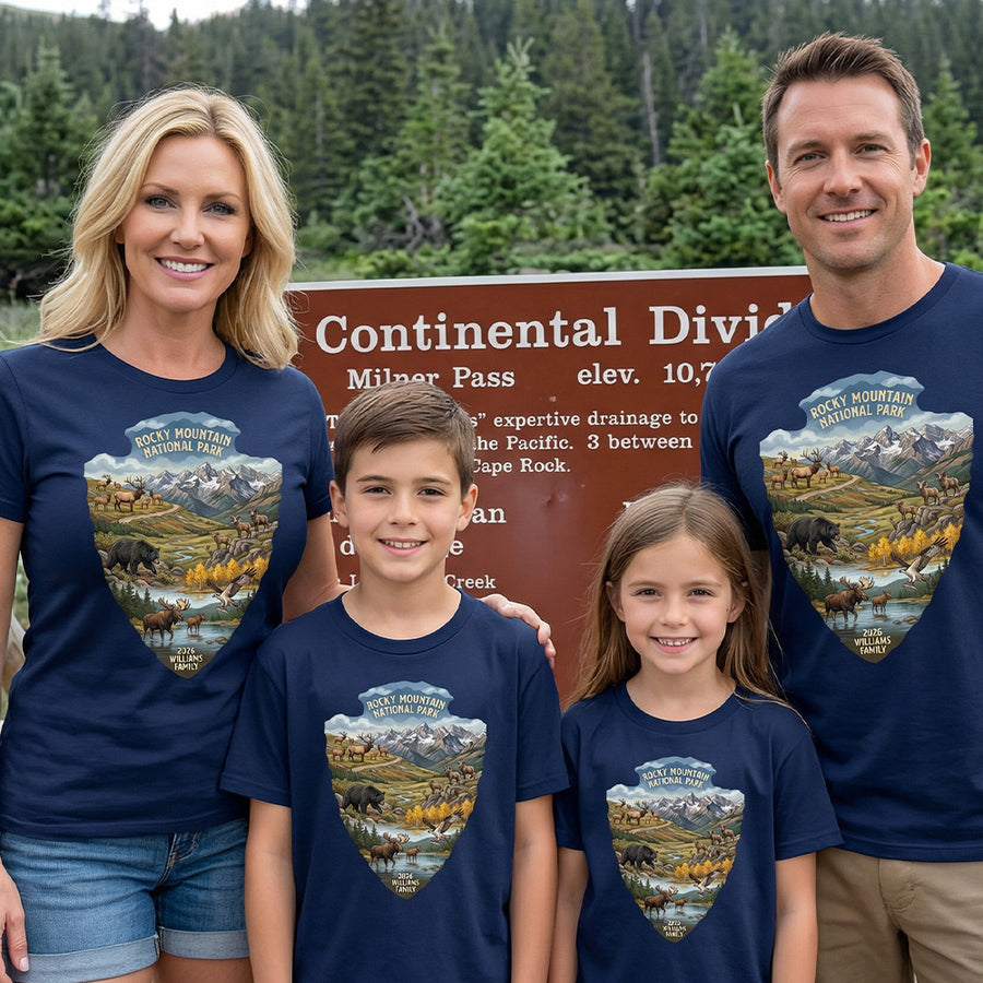 Rocky Mountain – Arrowhead -  Personalized T-Shirt