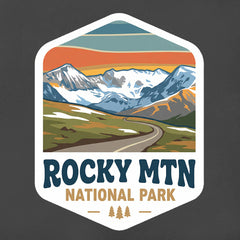 RMNP – Alpine Peaks Badge T-Shirt