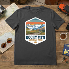RMNP – Alpine Peaks Badge T-Shirt