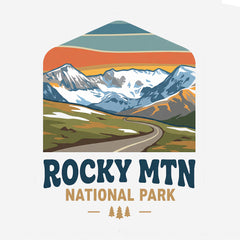 RMNP – Alpine Peaks Badge T-Shirt