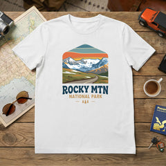 RMNP – Alpine Peaks Badge T-Shirt