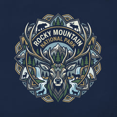 RMNP – Elk Mandala - T-Shirt