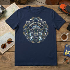 RMNP – Elk Mandala - T-Shirt
