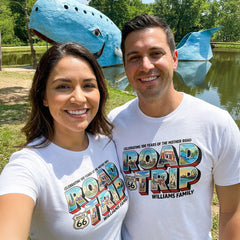 Route 66 - ROAD TRIP - 100 Anniversary T-Shirt