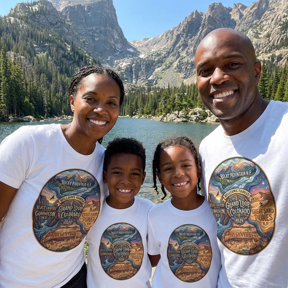 Colorado Grand Loop - Milky Way - Personalized T-Shirt