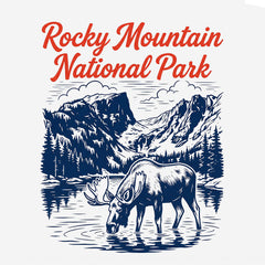 RMNP – Vintage Bear Lake Moose - T-Shirt