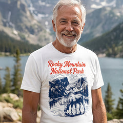 RMNP – Vintage Bear Lake Moose - T-Shirt