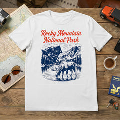 RMNP – Vintage Bear Lake Moose - T-Shirt