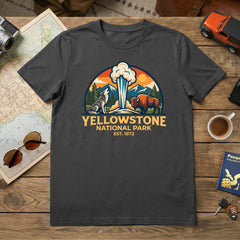 Yellowstone – Wild Geyser T-Shirt