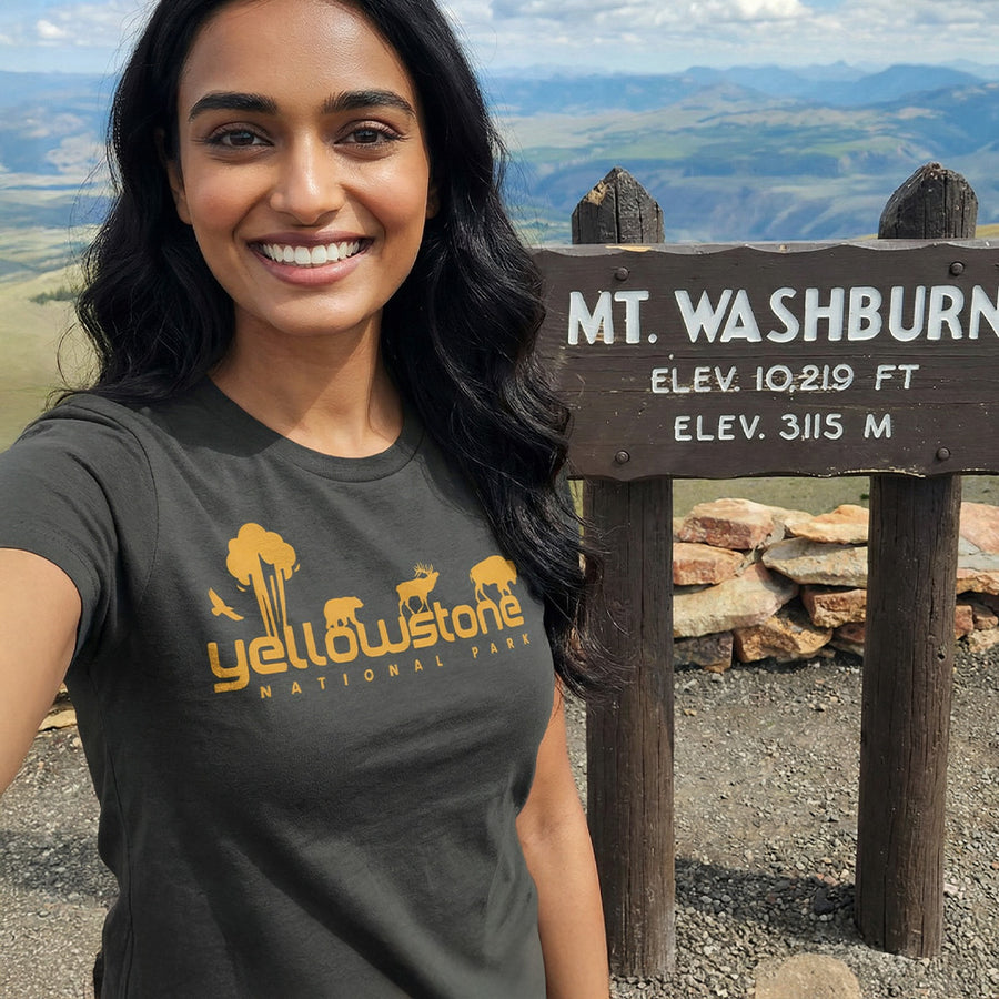 Yellowstone – Modern Wildlife T-Shirt