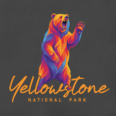 Yellowstone – Grizzly Bear Script T-Shirt