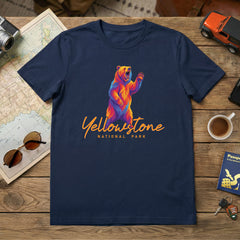 Yellowstone – Grizzly Bear Script T-Shirt
