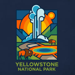 Yellowstone – Modern Mosaic T-Shirt