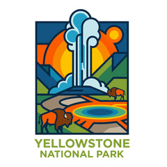 Yellowstone – Modern Mosaic T-Shirt