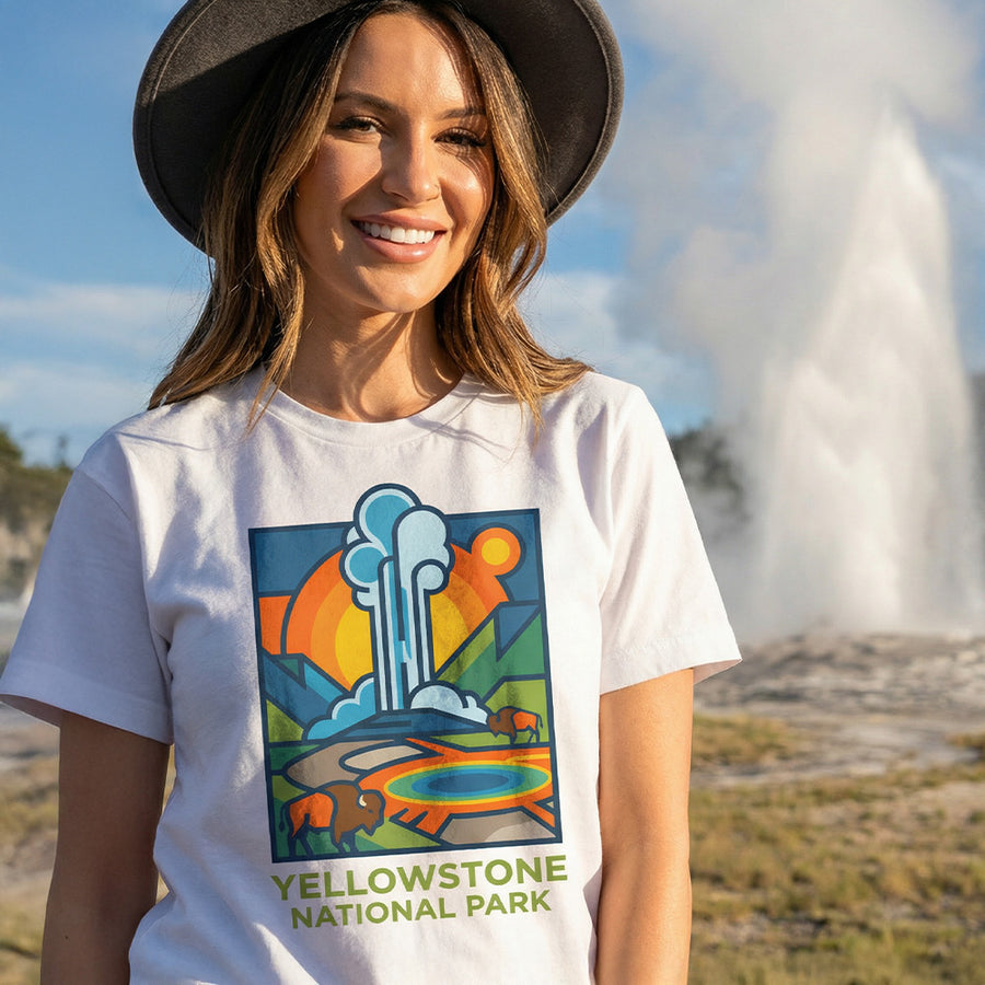 Yellowstone – Modern Mosaic T-Shirt