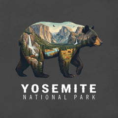 Yosemite – Black Bear Mashup T-Shirt