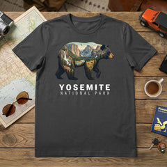 Yosemite – Black Bear Mashup T-Shirt
