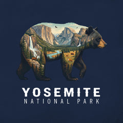 Yosemite – Black Bear Mashup T-Shirt