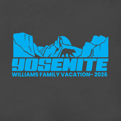Yosemite – Wild Peaks - Personalized T-Shirt